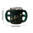 thumbnail image 2 of Apmemiss Mug en Résine et Acier Inoxydable avec Volant en Liquidation, 2 of 3