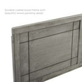 thumbnail image 5 of Modway Archie Full Wood Headboard in Gray, 5 of 9