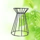 thumbnail image 4 of Soporte de hierro para flores, base para plantas, estante para piñas, maceta, accesorios para micro paisaje (negro), 4 of 7