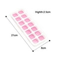thumbnail image 6 of Mdesiwst 2Pcs Silicone Ice Cube Tray with Clear Dustproof Lid 14 Cavities Food Grade Easy Release Refrigerator Summer Cocktail Ice Maker Mold Kitchen Supplies, 6 of 8