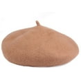 thumbnail image 2 of YooGuoGuo Women Classic Wool French Beret Hat Artist Hat Solid Color Warm Beanie Cap, 2 of 9