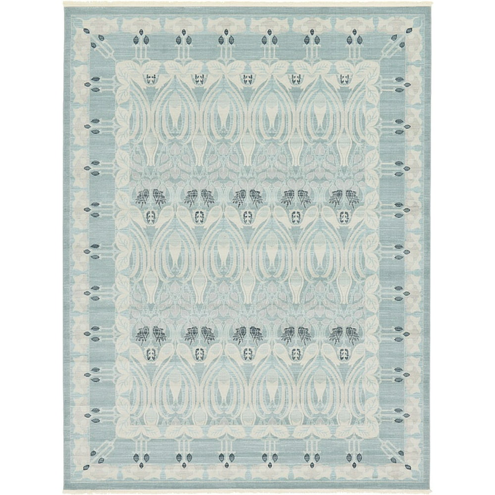 Unique Loom Heritage Light Blue Area Rug