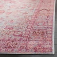 thumbnail image 4 of SAFAVIEH Valencia Briar Traditional Polyester Runner Rug, Fuchsia/Multi, 2'3" x 6', 4 of 8
