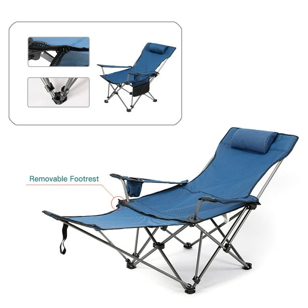 Folding chair sale with footrest walmart