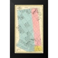 thumbnail image 2 of Burr 16x24 Black Modern Framed Museum Art Print Titled - Hamilton New York Landowner - Burr 1829, 2 of 5