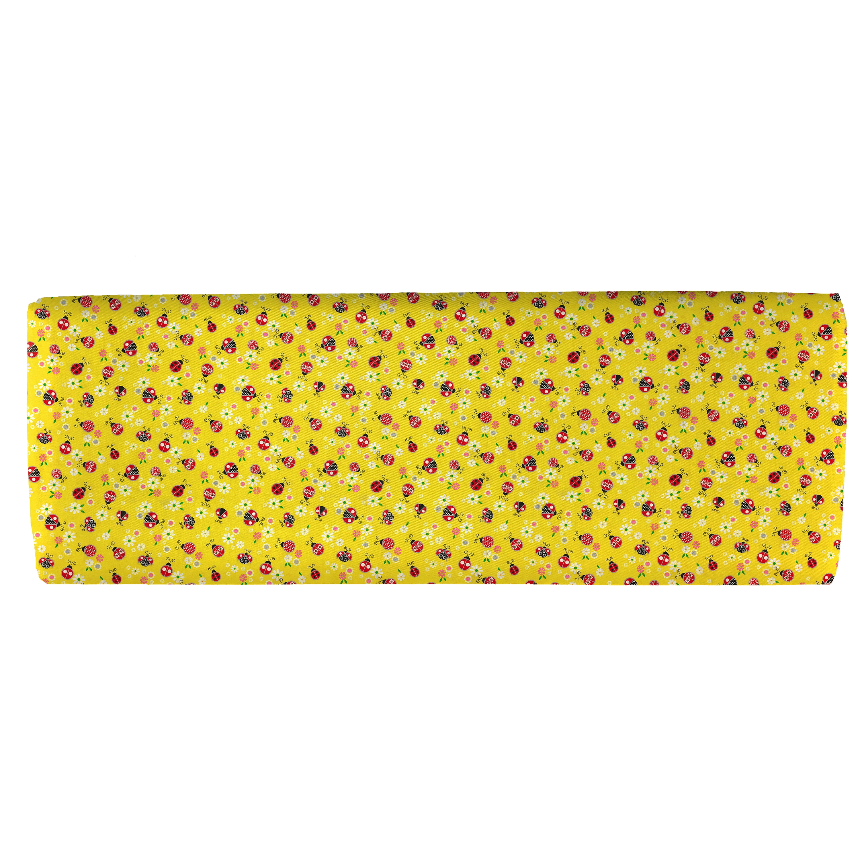 Tiny Dot Pure 100% Cotton Fabric Spot Dressmaking Quilting Pastel Yellow 