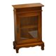 thumbnail image 3 of Pequeño Mueble Auxiliar con Puerta de Cristal, Caja Decorativa con Estantes, Organizador de Escritorio Rústico de Madera Que Ahorra Espacio para Dormi, 3 of 7