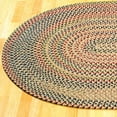 thumbnail image 4 of Colonial Mills  Amherst Handcrafted Braided Area Rug Cinnamon 11'x14' 10' x 14' Red Oval, 4 of 5