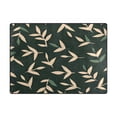 thumbnail image 5 of Yayeee Area Rugs for Living Room 6.7'x4.8' Non Slip Washable Bedroom Floor Carpet, Green Leaves, 5 of 5