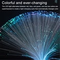 thumbnail image 5 of LED Fiber Optic Lamp 13.38 "Sensory Light Color Changing USB Battery Powered Fiber Light, Color Changing Crystal Base – Fiber Optic Light Sensory Lamp For Room Wedding Party Decorations, 5 of 9