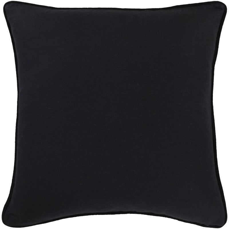 18 Square Black Hearts Pillow by Bee1ne — ZENGENIUS, INC.