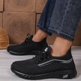 thumbnail image 5 of Women's Walking Shoes Lightweight Breathable Flying Woven Mesh Upper Casual Jogging Shoes Ladies Tennis Shoes Workout Footwear Gym Sneakers, 5 of 5