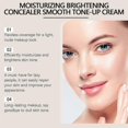 thumbnail image 4 of Moisturizing Brightening Concealer Smoothes Tone-Up Cream Multifunctional Illuminating Cream for Daily Makeup, 4 of 5