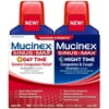 4 Pack - Mucinex Sinus Max Adult Liquid Severe Congestion & Nighttime Relief, 2 x 6 oz