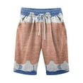 thumbnail image 1 of Pantalones cortos sueltos casuales de mujer de moda cintura elástica bolsillos de verano pantalones de impresión Fridja fhjkhfk459976, 1 of 4