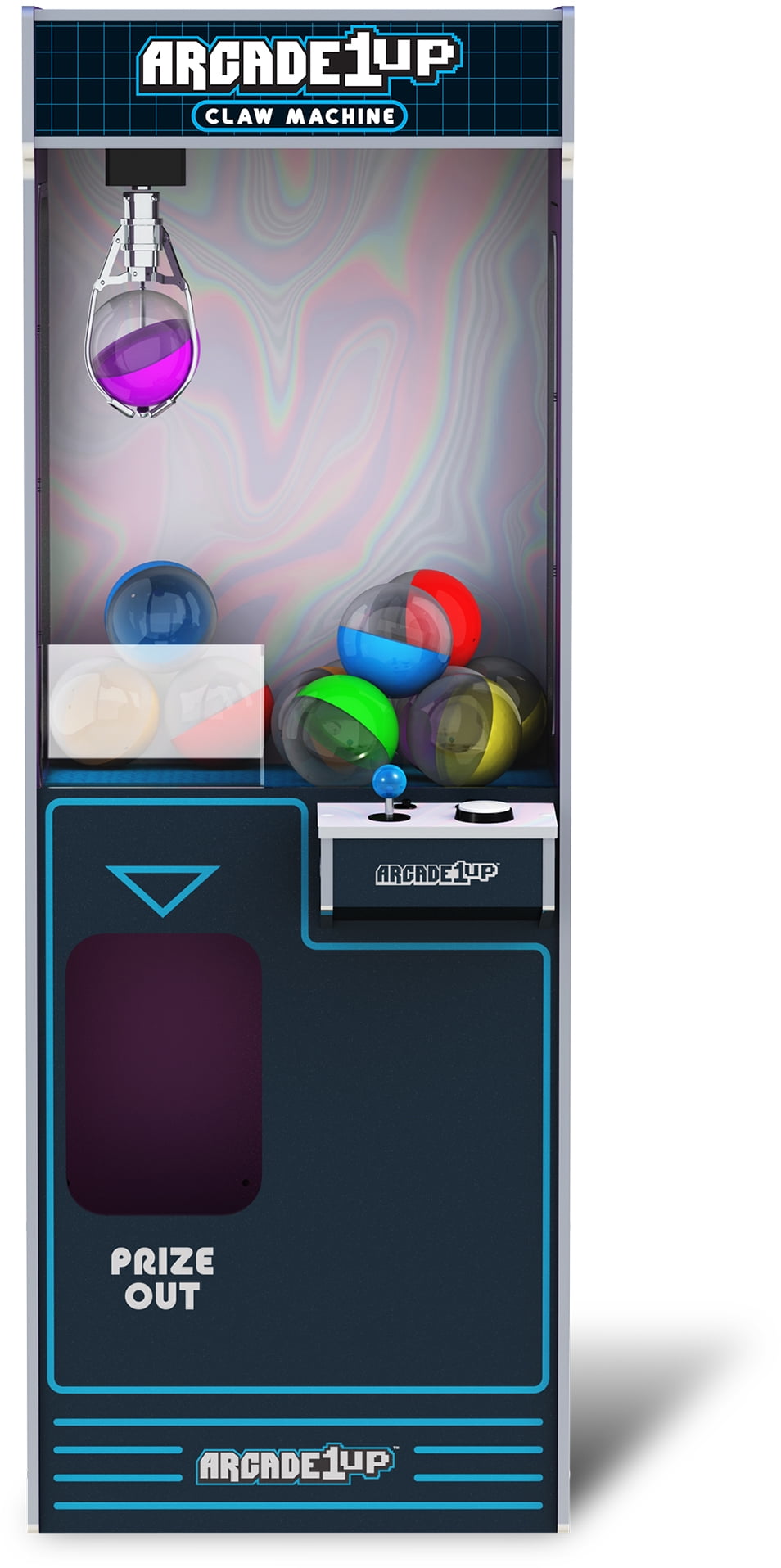 Arcade1Up Claw Machine, 12 plastic capsules