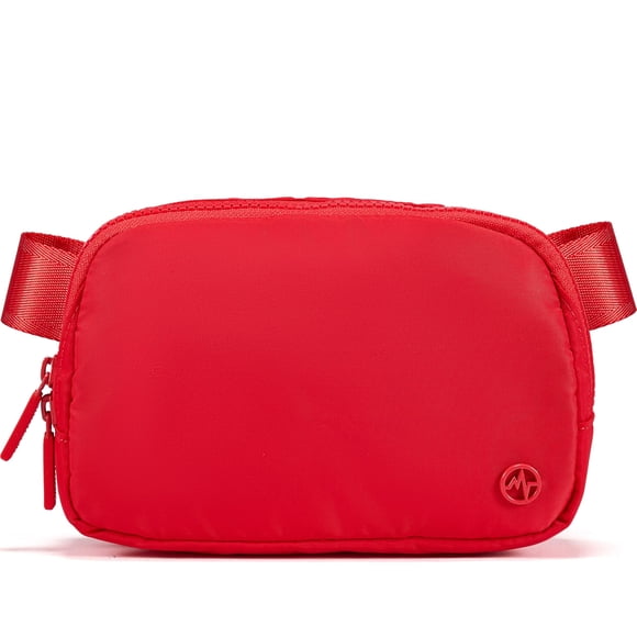 Riñonera de nailon Fanny Pack Pander Everywhere para mujer (roja)