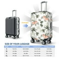 thumbnail image 6 of Disketp Vintage Palm Trees Elastic Travel Luggage Cover Travel Suitcase Protective Cover For Trunk Case Apply To 18''-32'' Suitcase Cover (Luggage not included)-Medium, 6 of 9