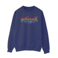 thumbnail image 1 of Netflix Womens Stranger Things Rainbow Dot Logo Sweatshirt, 1 of 3