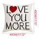 thumbnail image 5 of Funda de almohada para San Valentín, funda de almohada de lino rojo para festivales en casa, funda de cojín decorativa para sofá, funda de cojín para San Valentín, 5 of 5
