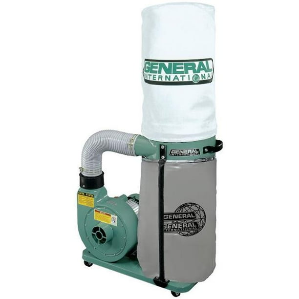 General International 10005 M1 1 HP Dust Collector with 2 Micron