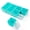Blue,4x1 Cup & 2x2 Cup, variant on Micebay BPA-Free Multicolor Silicone Soup Cubes Freezer Containers with Lids for Safe Food Storage 4 Count