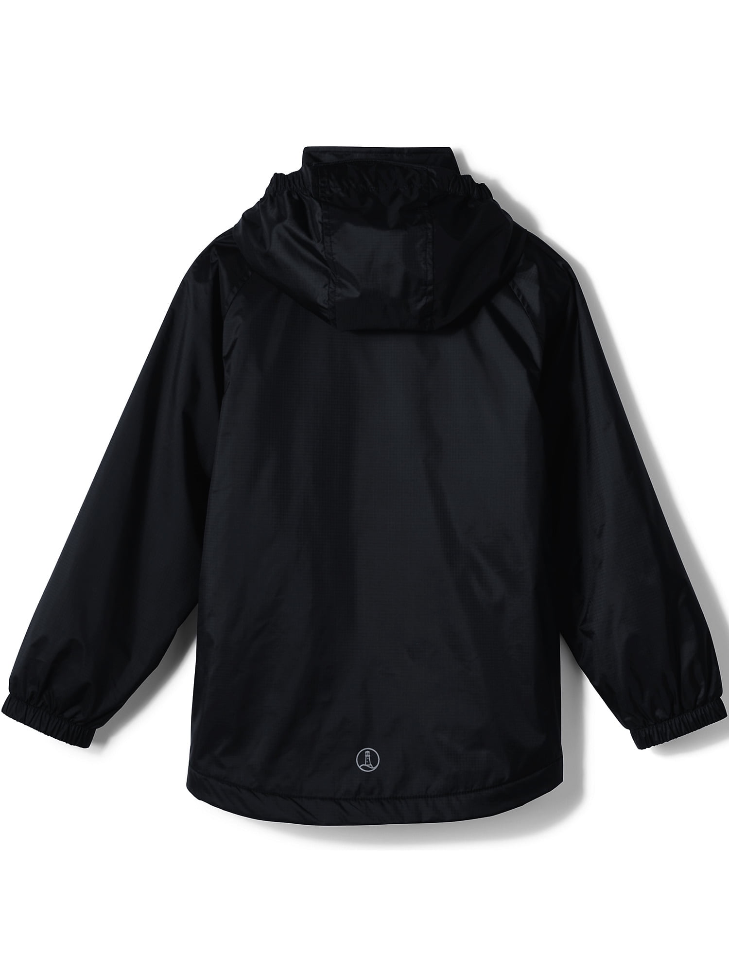 Black rain jacket girls 2025