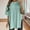 Green, variant on Tsesme Summer Oversize Short Sleeve Tops for Women Workout Loose T-Shirt Round Neck Tee with Hem Split