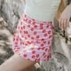 thumbnail image 4 of Falda casual estampada Falda mini de cintura alta Faldas cortas para mujer (Rosa S) FLhrweasw Para estrenar, 4 of 9