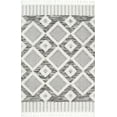 thumbnail image 2 of nuLOOM Theola Geometric High-Low Shag Accent Rug, 3' x 5', Gray, 2 of 2