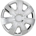thumbnail image 6 of (4 Pack)14 inch Universal Wheel Rim Cover Hubcaps Snap on Car Truck Fit R14 Tire-Chrome, 6 of 12