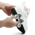 thumbnail image 6 of Boys Girls 2-in-1 Roller Skates & Sneakers Unisex Retractable Wheels Outdoor Fun & Fitness Kick Roller Shoes Children Best Gift, 6 of 12