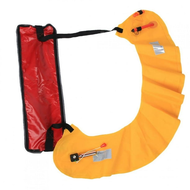 Dioche Life Jacket Waist Belt With Reflective Tape,Portable Adults  Inflatable Life Jacket Waist Belt With Reflective Tapes And Whistle For  Fishing
