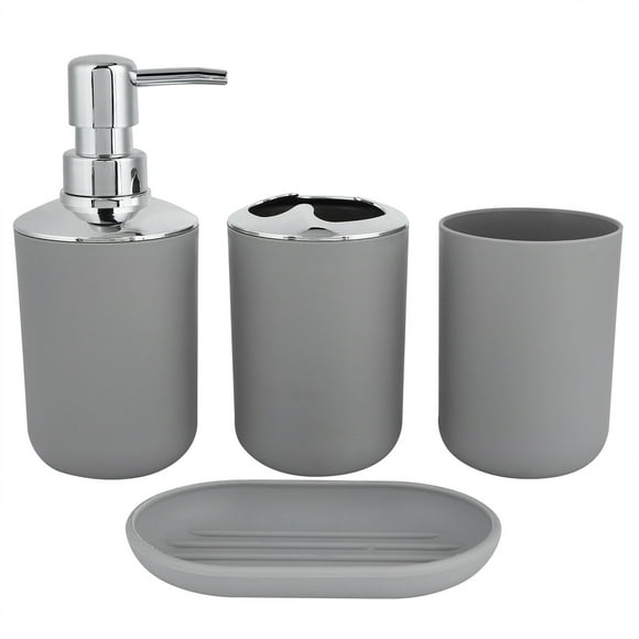 Bathroom Kit, Bathroom Supply, Practical Simple Convenient For Bathroom Home Gray