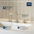 thumbnail image 4 of GROHE Silver Concetto Lavatory Wideset Faucet, 4 of 7