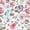 Coral, variant on No. 918 Deana Floral Semi-Sheer Rod Pocket Kitchen Curtains, 54"x36"