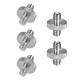 thumbnail image 3 of TRÍPODE 5pcs Estándar 1/4 "-20 macho A 1/4" -20 Adaptador de Tornillo Roscado Macho Convertidor de Tornillo de Rosca de Montaje para la Cámara Lámpara de Pelota Monopod, 3 of 3