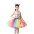 thumbnail image 3 of Gubotare Girls Dresses Special Occasion Girls Fancy Dress Light Purple Kids Sequin Formal Party Prom Sparkly Pageant Graduation Spring Summer Size 6-7 (Multicolour,6-7 Years), 3 of 8