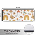 thumbnail image 5 of Kitchen Rugs Sets Of 2,Red Mushroom Rainbow White Pattern Anti Fatigue Kitchen Mat Rugs Non Slip Washable,Decorative Kitchen Floor Mats for Kitchen,Sink,Laundry,17"x47"+17"x47", 5 of 5