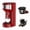 Red, variant on Single Serve Coffee Maker for K Pod, 2-in-1 Coffee Maker Single Serve & Ground Coffee Brewer, Quick Brew 6 to 14oz Brew size Carefree Auto Shut Off Small Coffee Machine for Apartment