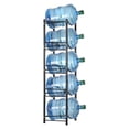 thumbnail image 6 of Bucket Rack, 5 Tier 5 Gallon Water Bottle Rack Water Bottle Storage Rack, Black, 6 of 9