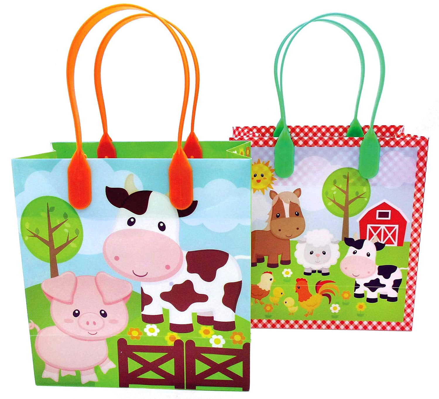 Farm Animals Birthday Party Favor Set of 60 Pcs