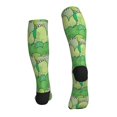 thumbnail image 2 of Bixox Crocodile And Bush Print Compression Socks,Compression Socks Women & Men Circulation for Medical,Running,Athletic, 2 of 7