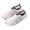 White, variant on Men Women Black Water Shoes Non Aqua Socks with Wave Design for Pool Surf Yoga Color:Black,Size:10