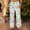 #25-White, variant on Men Printed Brushed Warm Lounge Pants Elastic Waist Pocketed Home Gift Trousers