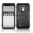 thumbnail image 2 of LG K30 Case with Belt Clip (X410), LG Premier Pro LTE Case, LG K10 2018 Case with Clip (MS425) [Shock Proof] Heavy Duty Holster, Full Body Coverage [Built in Screen Protector] LG K20v Case - Black, 2 of 5