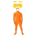 thumbnail image 1 of Open Face Bodysuit para Adultos Y Niños con Bigote Y Cejas Falsas de Leche de Seda Disfraz Completo Cómodo para Fiestas Temáticas Carnaval Cumpleaños M, 1 of 8