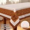 thumbnail image 6 of Tchckioa Autumn Minimalist Rectangle Tablecloth for Restaurant,60x70 Inch Waterproof Table Cover Decor, 6 of 6