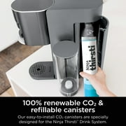 Ninja Thirsti Drink Maker, Still, Sparkling Custom Drink Kit, with CO2 Canister, Flavors, and 48 oz Reservoir
