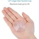 thumbnail image 4 of 20 Pack Clear Suction Cups 1.8 Inch Pvc Plastic Sucker Without Hooks For Home Decoration And Organization, 4 of 5